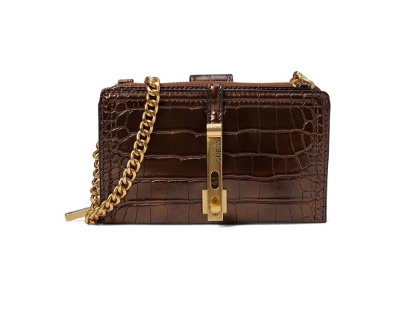 GUESS Womens James Mini Girlfriend Crossbody Bag (pack of 1)