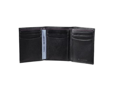 TOMMY HILFIGER MEN WALLET 31TL25X020-001 BLK