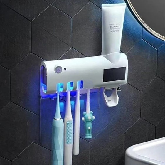 Toothbrush Sterilizer and Dispenser