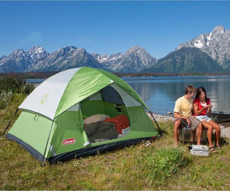Coleman Sun Dome Camping Tent For 3 – 4 – 6 Person