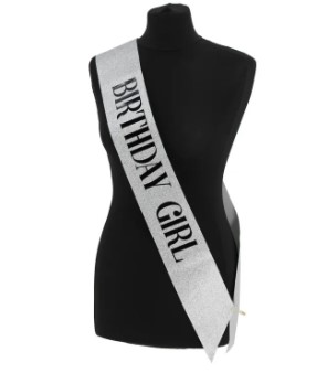 Birthday Girl Sash