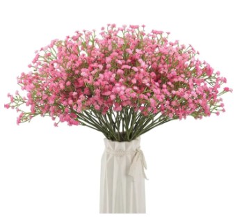 Artificial Flowers Gypsophila Bouquet For Home Decor Office Decor Decoration Blossom Bunch Wedding and Party 1 Bunch