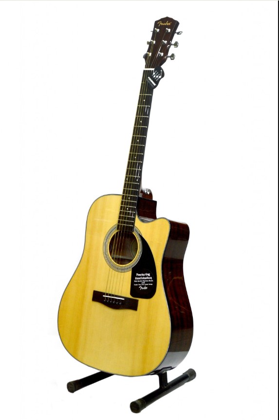 Fender CD-60CE Dreadnought Electro-Acoustic with Cutaway Natural