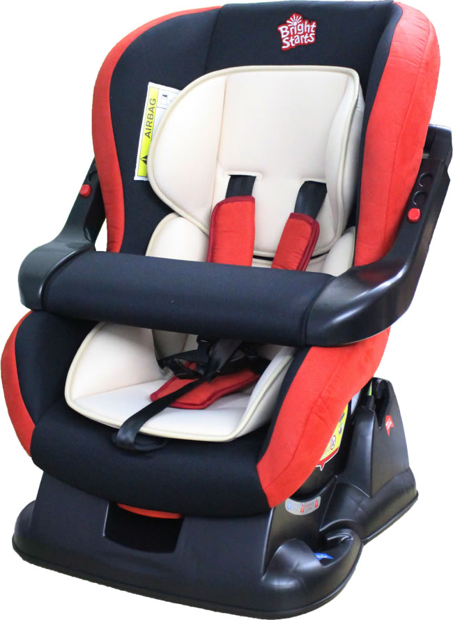 Bright Start Car Seat Red