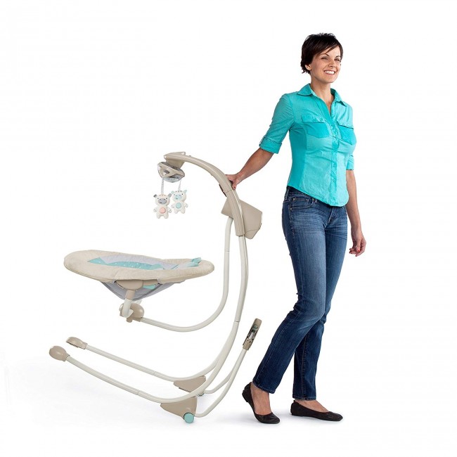 ingenuity zoo zoo zebra swing