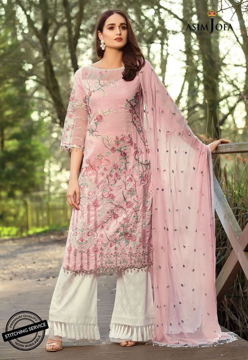 Asim Jofa Luxury Lawn 2019 - Ajll-06b