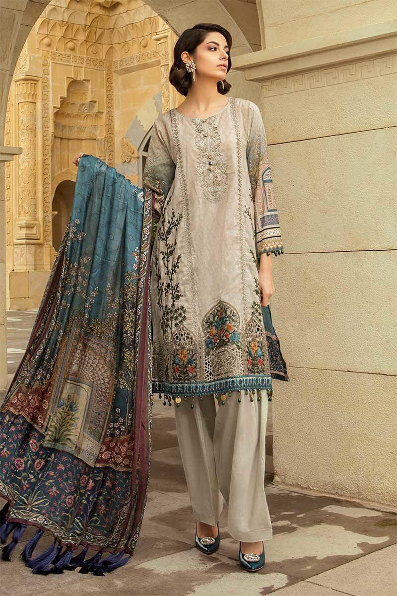 Unstitched Fabrics - Lawn D-1913-B