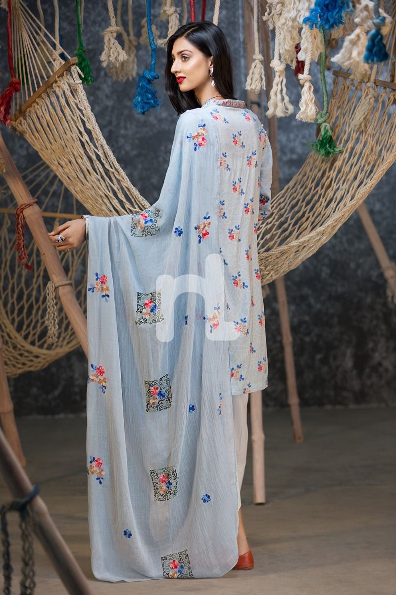 Nishat Linen Scarf 2024 favors
